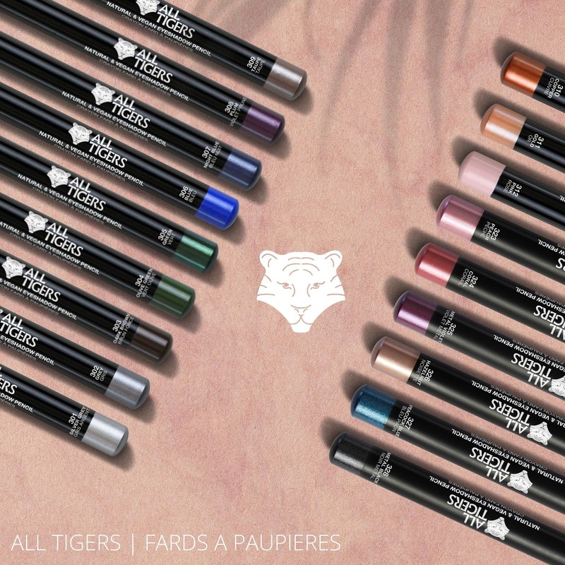 All Tigers Eyeshadow Natural & Vegan 303 Dark Brown -