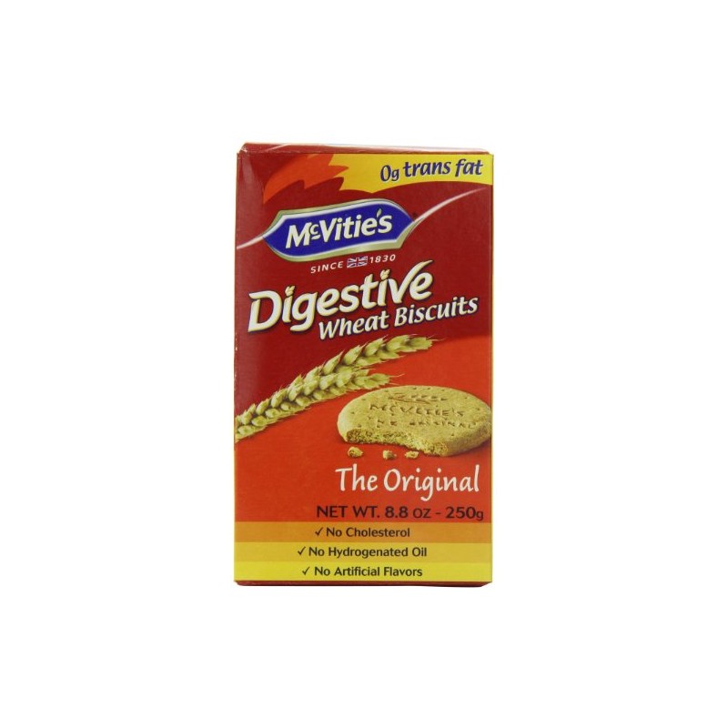 McVities Digestive Wheat Biscuits, 8.8 Ounce (Pack of 6)