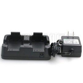 SZRMCC 2M Battery Dual Charger for Nikon NIVO 2M/2C Series DPL-322 Total Station Nivo C/M Battery Charger