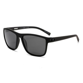 SOMOC Polarised Sunglasses Men/Women Sunglasses Unisex Retro Classic Vintage Polarised Glasses UV400 Protection Classic Sunglasses Square for Driving SP-9390, black