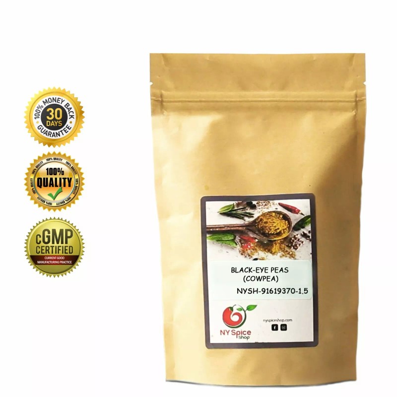 NY Spice Shop Dried Black Eye Peas 1.5lb-5lb ( Select