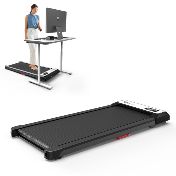 Cardirun Under Desk Treadmill 2 in 1 Walking Pad, Slim
