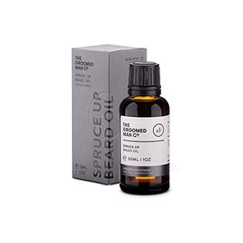 The Groomed Man Co. Spruce Up Beard Oil 30 ml. SMELLS LIKE Black Spruce, Fir Needle, Pine and Australian Sandalwood