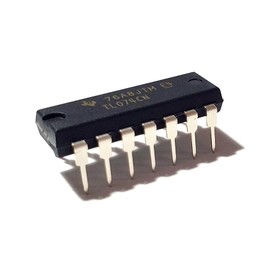 Juried Engineering TL074CN TL074 Quad Low-Noise JFET-Input Operational Amplifier Breadboard-Friendly IC DIP-14 (Pack of 10)