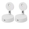 LED Spotlight Rechargeable Picture Lights RGB Closet Spotlights 13 Color