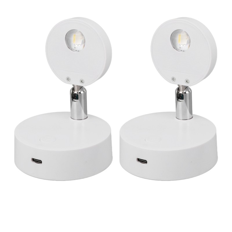 LED Spotlight Rechargeable Picture Lights RGB Closet Spotlights 13 Color