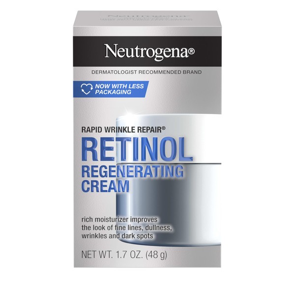 Neutrogena Rapid Wrinkle Repair Retinol Face Moisturizer, Daily Anti-Aging Face