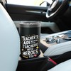 Educators, Teacher's Aide Because Even Teachers Need Heroes Stainless Steel