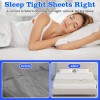 Unbranded 4PCS Bed Sheet Mattress Holder Fastener Grippers Firm Tight