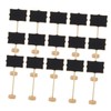 COHEALI Set of 15 Mini Blackboard Signs Chalkboard Message Board