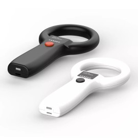 Yanzeo ID Chip Reader Transponder USB RFID Microchip Scanner For Animal Pet Dog Cat - Black Reader