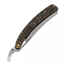 Armory Replicas SWEENEY TODD DEMON BARBER'S STRAIGHT RAZOR REPLICA, BURTON DEPP SHAVING SONDHEIM
