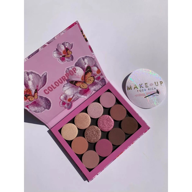 ColourPop Paleta Sombras Ojos Violeta Vibez X Colourpop Original