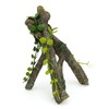 AQUA KT Reptile Corner Branch with Green Leaves Terrarium Desert