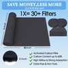 MAXTBEE Activated Carbon Air Filter Sheet 16"x48" – Cut to