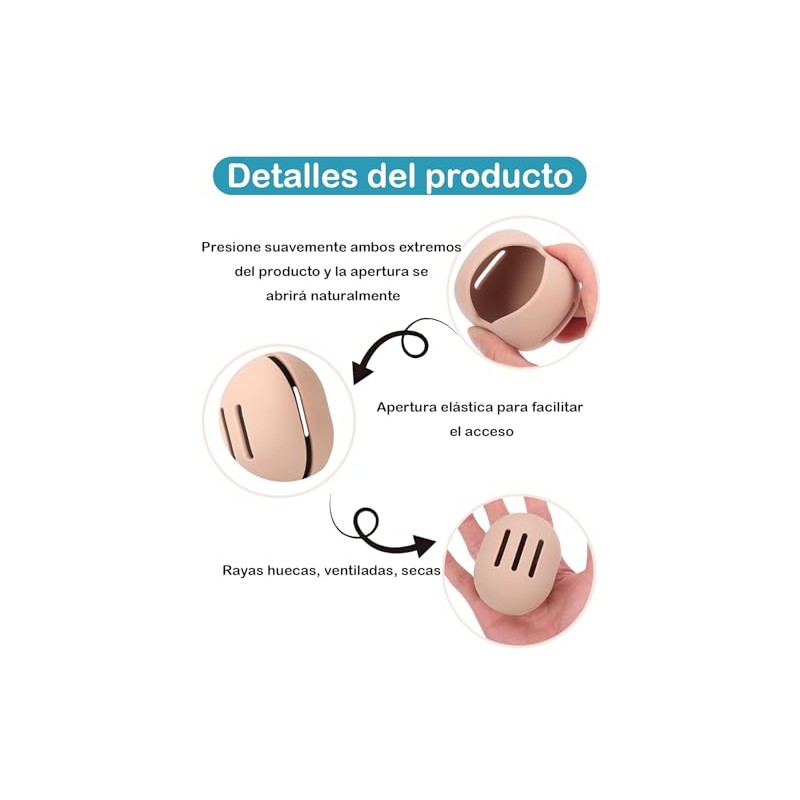 2 Piezas Estuche Para Brochas De Maquillaje, Porta Brochas De