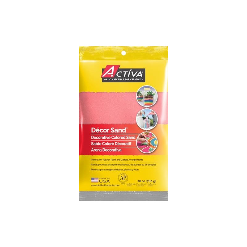 ACTIVA Decor Sand, 28oz - Pink