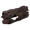 Resin Wood Aquarium Decorations Reptile Hollow Tree Trunk Cavern Bark