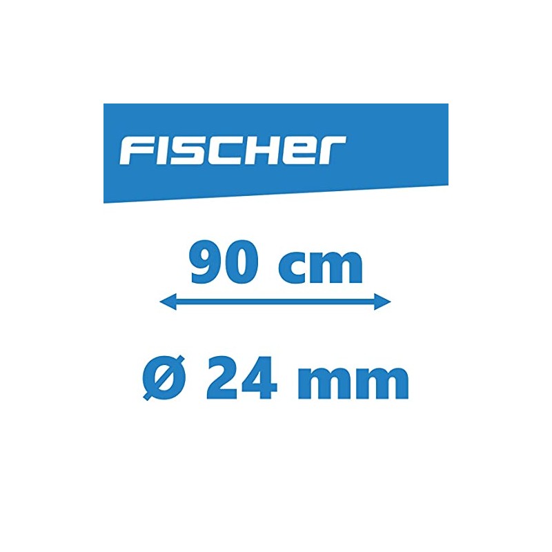 FISCHER 85860 Link Lock Numbers Length 90 cm Black