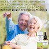 Tinnitus Ear Drops (60ml) - Gentle Formula to Support Ear
