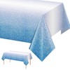 JYJLLM Elegant Birthday Tablecloths and Party Tablecloth Set - Waterproof