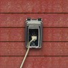 Intermatic WP1010C 1 Gang Vertical 3-1/8-Inch Outdoor in use Box