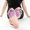 Open Toe Half Socks for Pilates Yoga LD-105 Half Toe Socks/Sky 10ea