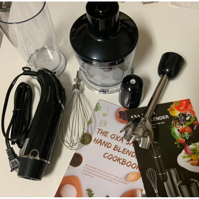 Classic Cuisine 🥗 OXA Smart 4-In-1 Hand Blender Powerful Mixer