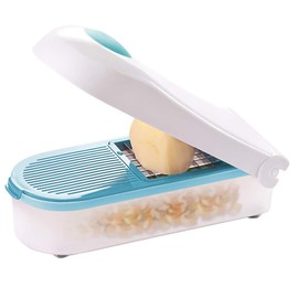 Durandal Manual Vegetable Slicer, Vegetable Slicer, Onion Cutter, Chip Cutter, Kitchen Helper, Onion Chopper, Cucumber Slicer, All-Slicer, Multi-Chopper