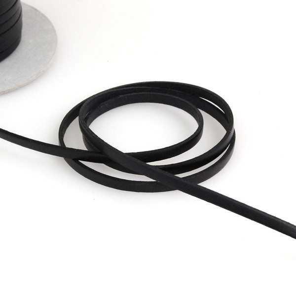 Nippon String Button Trading Genuine Leather Tape 0.2 inch (5
