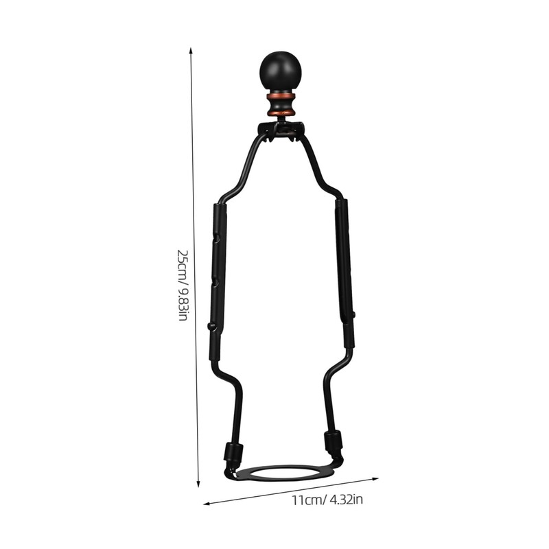 Operitacx 2 Piece Lampshade Holder Robust Lamps Harp for Table