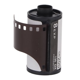 Camera Color Film 8 Sheets 35Mm Negative 135 Color Iso200 Films 35Mm Film 8 Pieces Suitable for 135 Camera Slide Negative Scanners