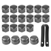 Tapa del borde de la tuerca de la rueda, 20pcs