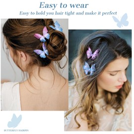 20Pcs Small Butterfly Clips Hair Clips for Teens Women Rhinestones Y2K Glitter Hold Hair Jaw Clips Cute Hair Claws Butterfly Clips Cute Hair Clips Headwear Gifts