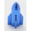 4x Simoni Racing Valve Caps Rocket Rocket Ammunition Colour Blue