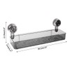 MiOYOOW Clear Shower Caddy, Heavy Duty Suction Cup Shower Shelf