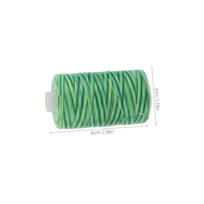 Gadpiparty 3pcs Waxed Thread for Leather Sewing Yards Flat Cord
