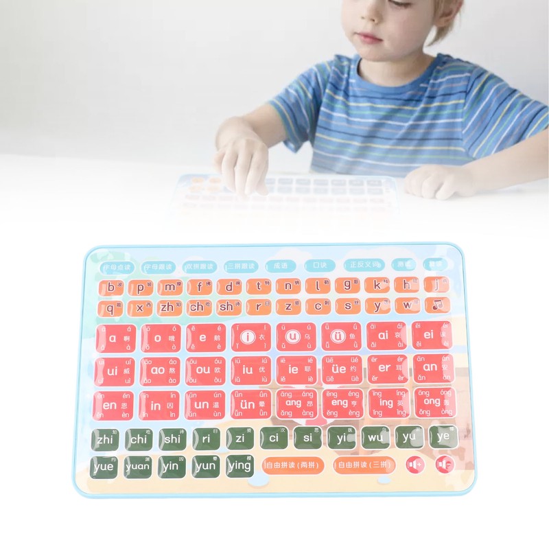 Kid Chinese Pinyin Learning Tablet Toddlers Pinyin Speaking Learning Pad