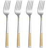 Dinner Forks Set of 4 Stainless Steel Salad Forks Silverware
