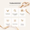 Turandoss Gold Bracelets for Women Trendy - Dainty Gold Bracelets