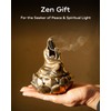 Zen Incense Burner for Cone & Coil – Ceramic Faceless