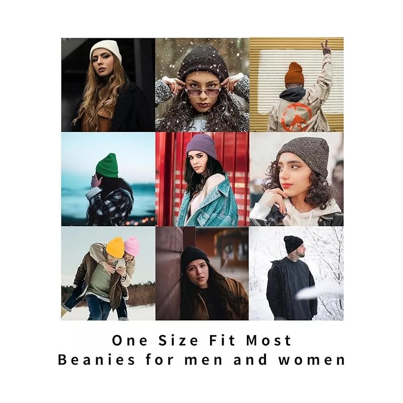 Unbranded 72 Pack Men Women Solid Black Warm Winter Beanies