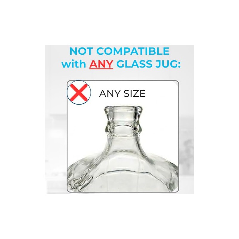 Jug Plug 5 Gallon Water Jug Cap – No Spill,