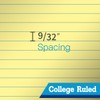 WritePads Legal Pad 5 x 8 Note Pad, College Ruled