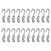 Stevens Lake Parts Set of 20 SJ Hooks for Rubber
