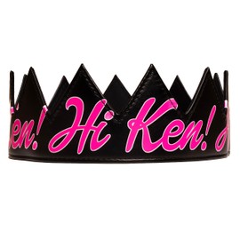 Eye Hunee - Corona de talla única para hombre, Negro y rosado, Talla única