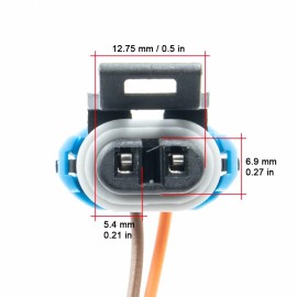 AvtoDonor Side ABS/Marker lights connector Utility Trailer. -2024. 45302, 45303