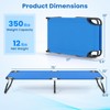 Giantex 2-Pack Folding Camping Cot for Adults, Portable Sleeping Cot