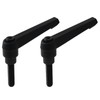 PHITUODA 2Pcs Adjustable Clamping Lever Handle M8 x 32mm Male