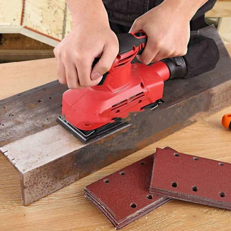 ASDSH Sandpaper Waterproof Sandpaper Sandpaper Rectangular Sandpaper 8 Holes Sanding